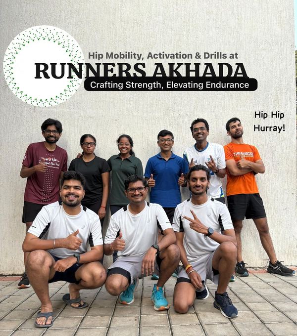 Community running moment