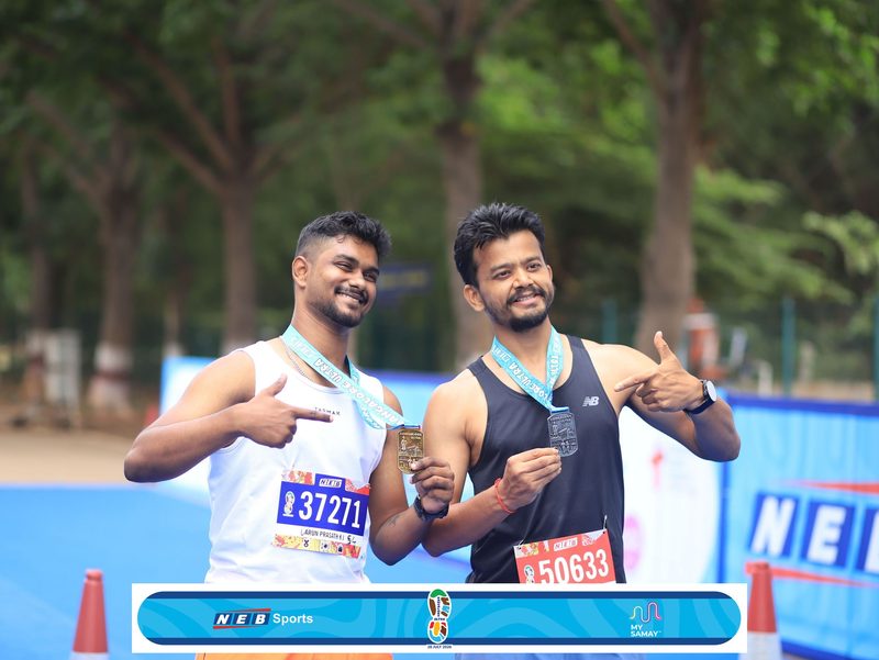 Arun, marathon runner
